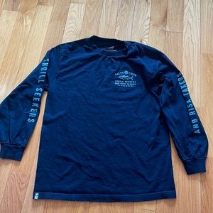 Salty Crew Blue Long Sleeve T-Shirt Size Medium